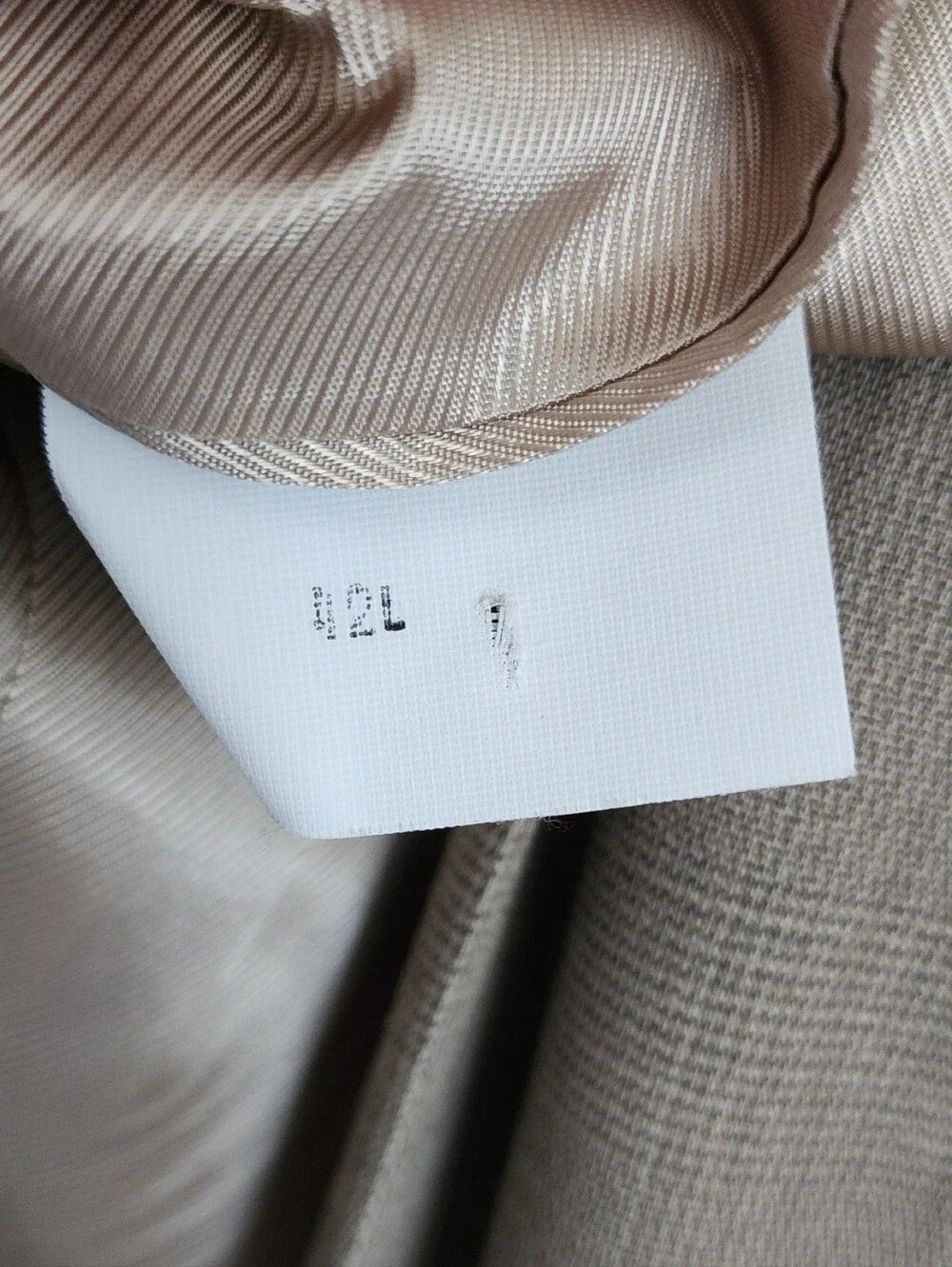 Oscar de la Renta Light Tan Men's Two-Piece Suit